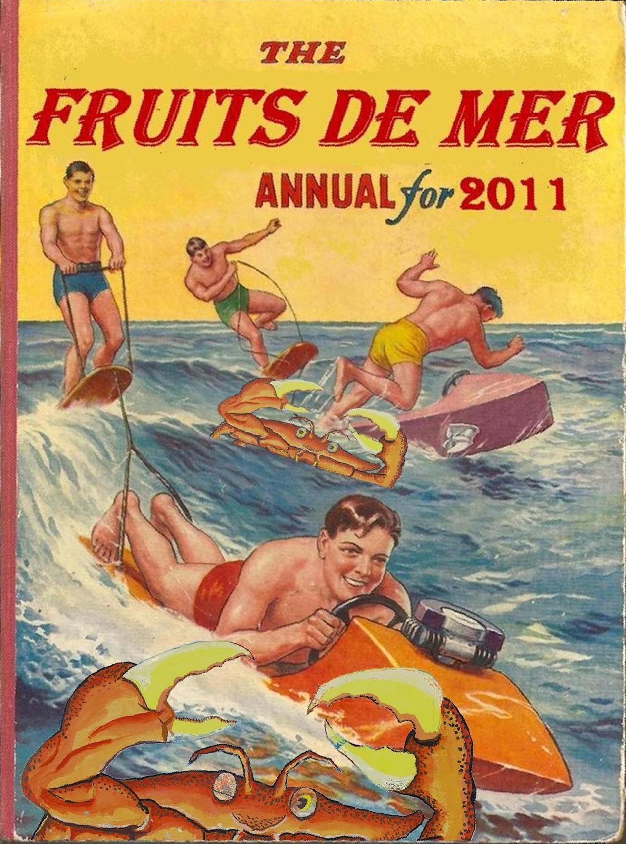 a trip back in time and a touch of the crabs - a free postcard with our 2011 Annual