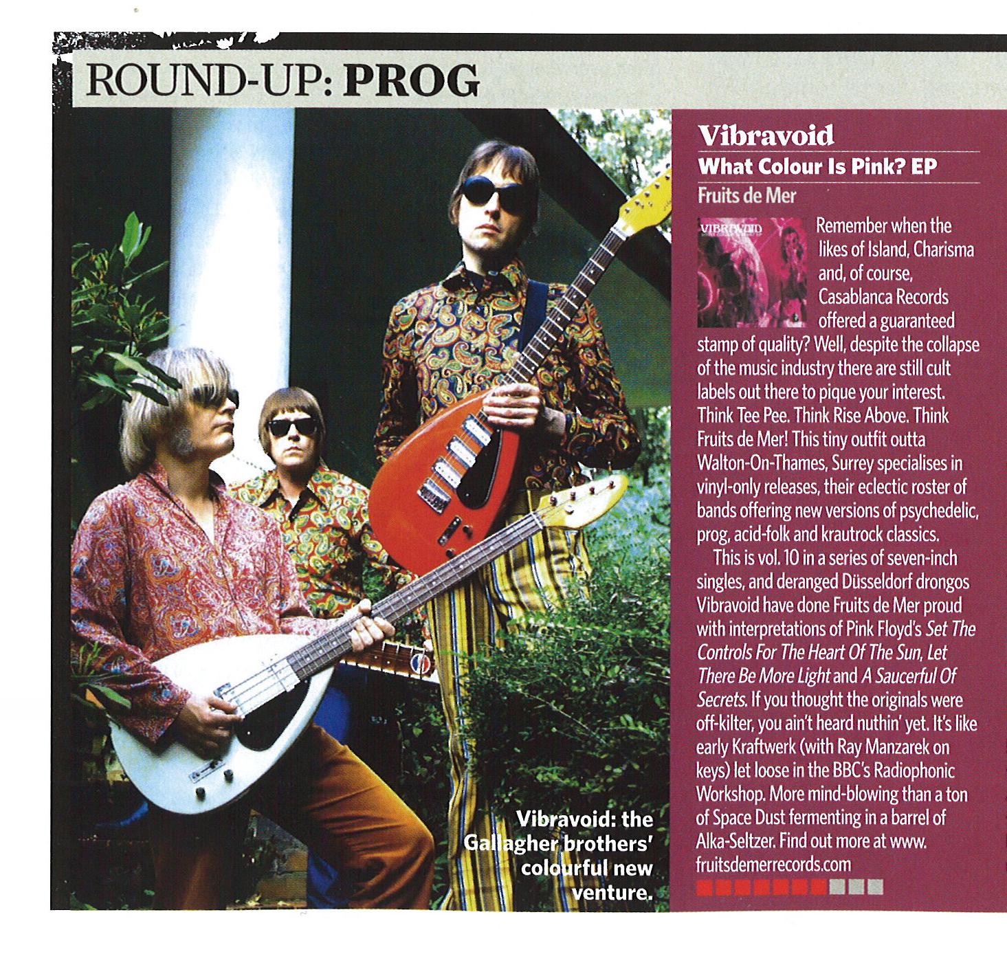 Godfather of Prog, Geoff Barton from Classic Rock says some really nice things about Vibravoid and FdM - are we chuffed or what?