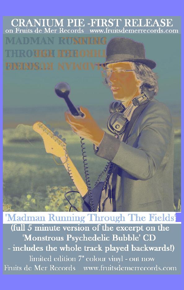 a flyer for Cranium Pie's FdM single - thanks to Guido for reminding us about this one