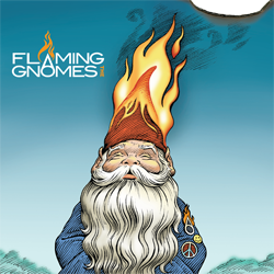 Flaming Gnomes Limited Edition Vinyl Sleeve