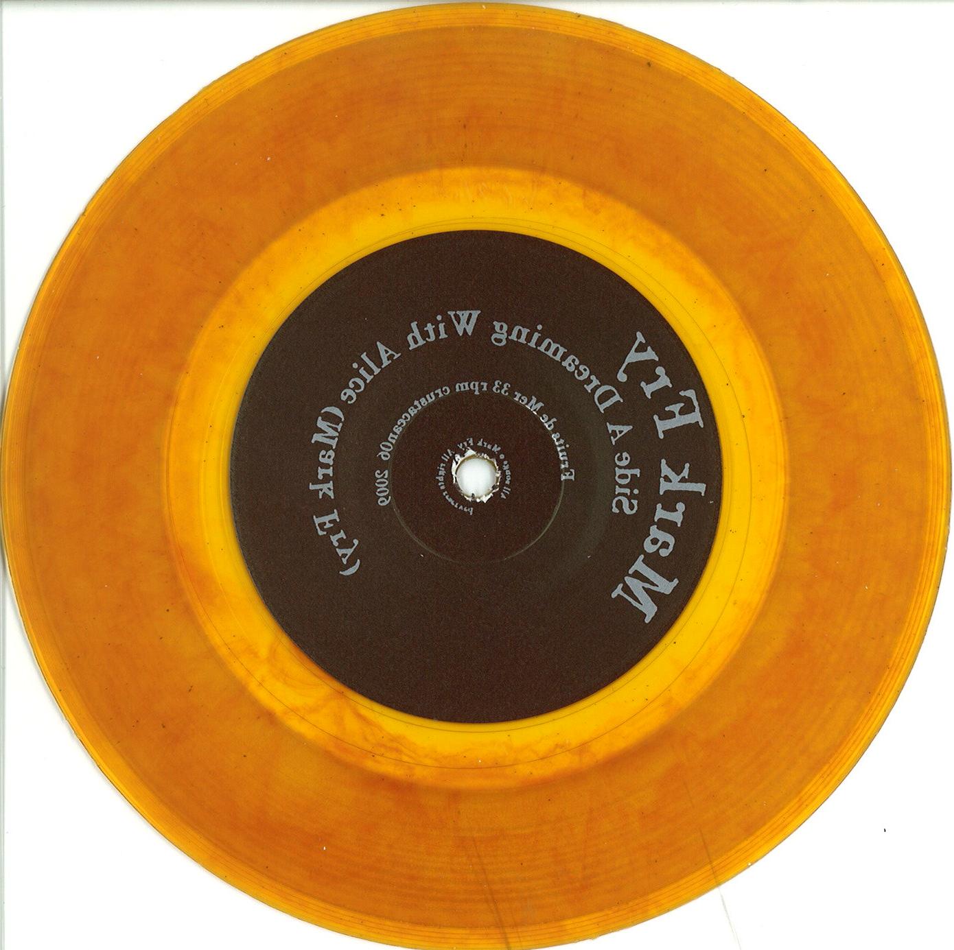 ok, so a blue vinyl copy of the Mark Fry single already fetches $40 on ebay, so what's a one-off orange copy worth???