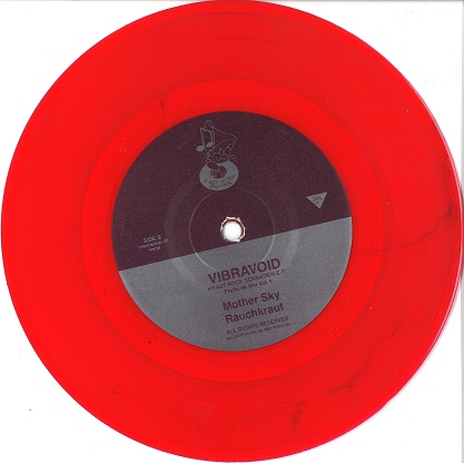 the lesser-spotted red Vibravoid Krautrock Sensation ep - only 100 pressed - a copy recently sold on ebay for $60